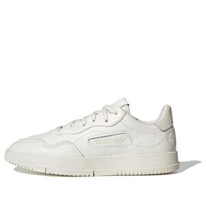 Adidas White Leather Low-Top Tennis Sneaker, Size 7, Women's